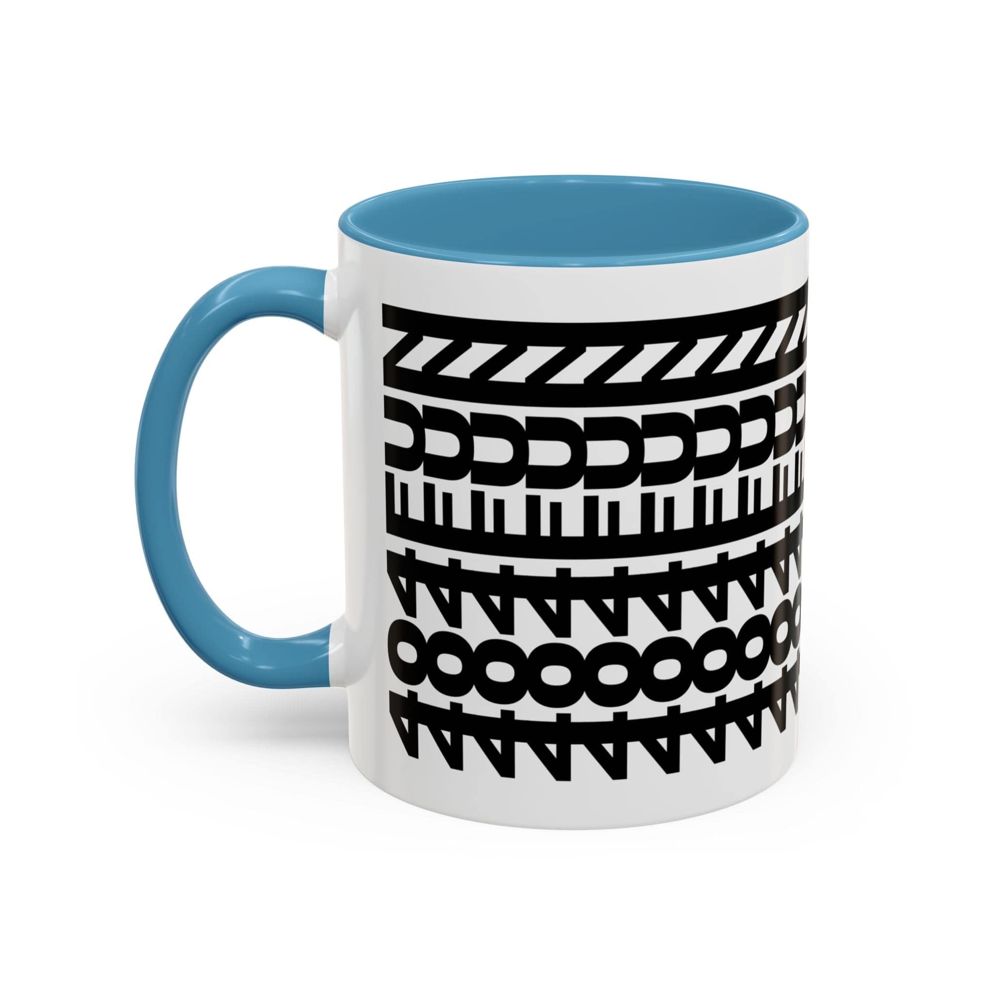 Printify Mug 11oz / Light Blue Mug - 404FUN - Hidden Message