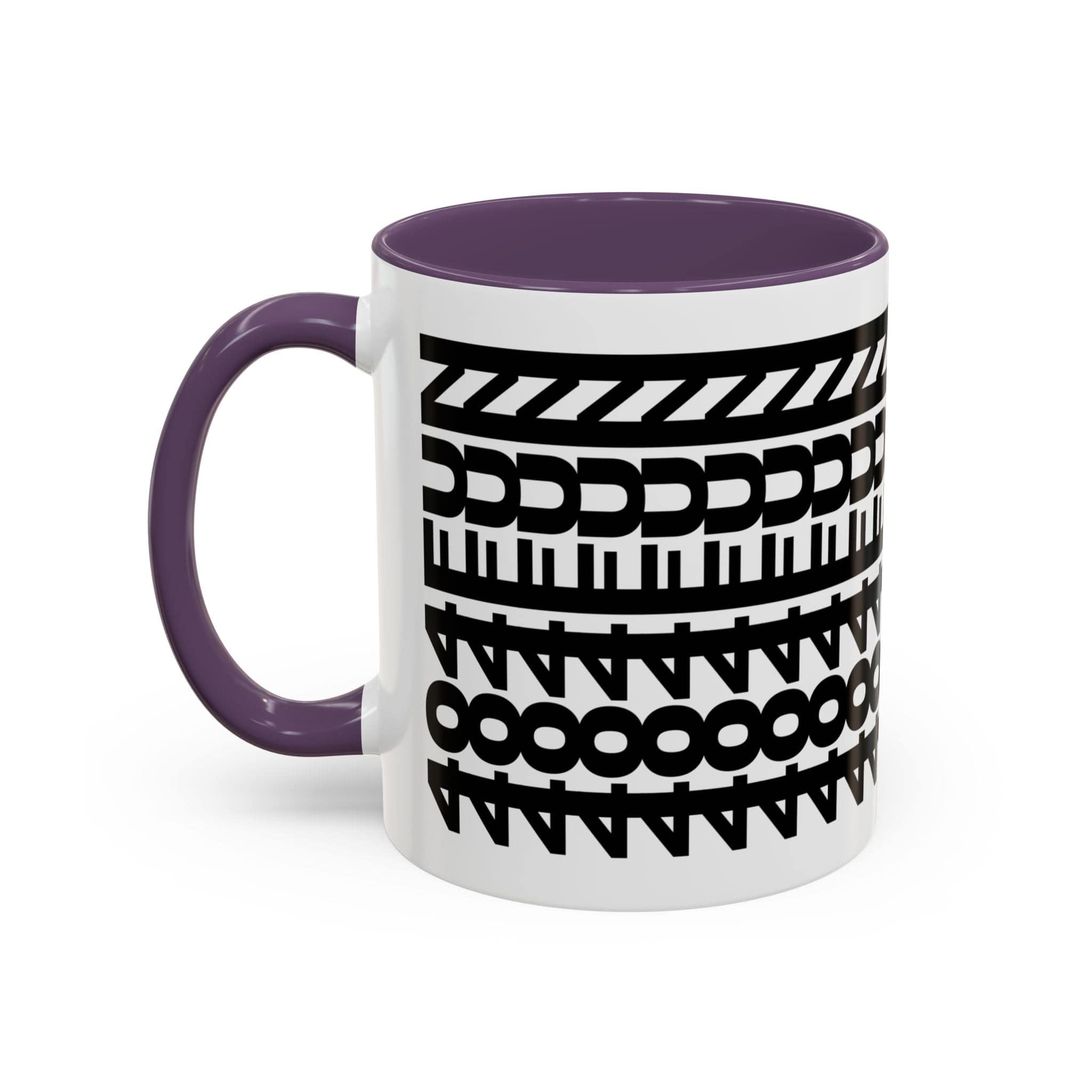 Printify Mug 11oz / Purple Mug - 404FUN - Hidden Message