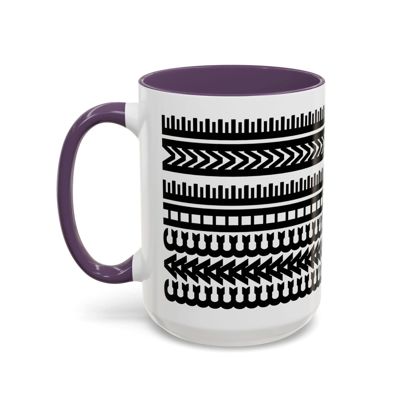 Printify Mug 15oz / Purple Mug - CACHE ME - Hidden Message