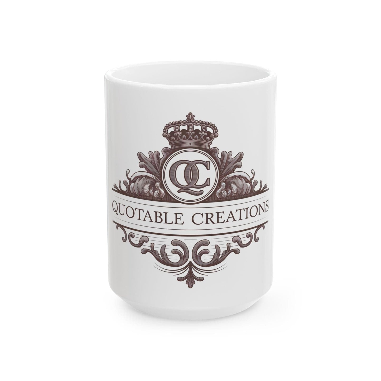 Printify Mug 15oz Quotable Creations Ceramic Mug (11oz, 15oz)