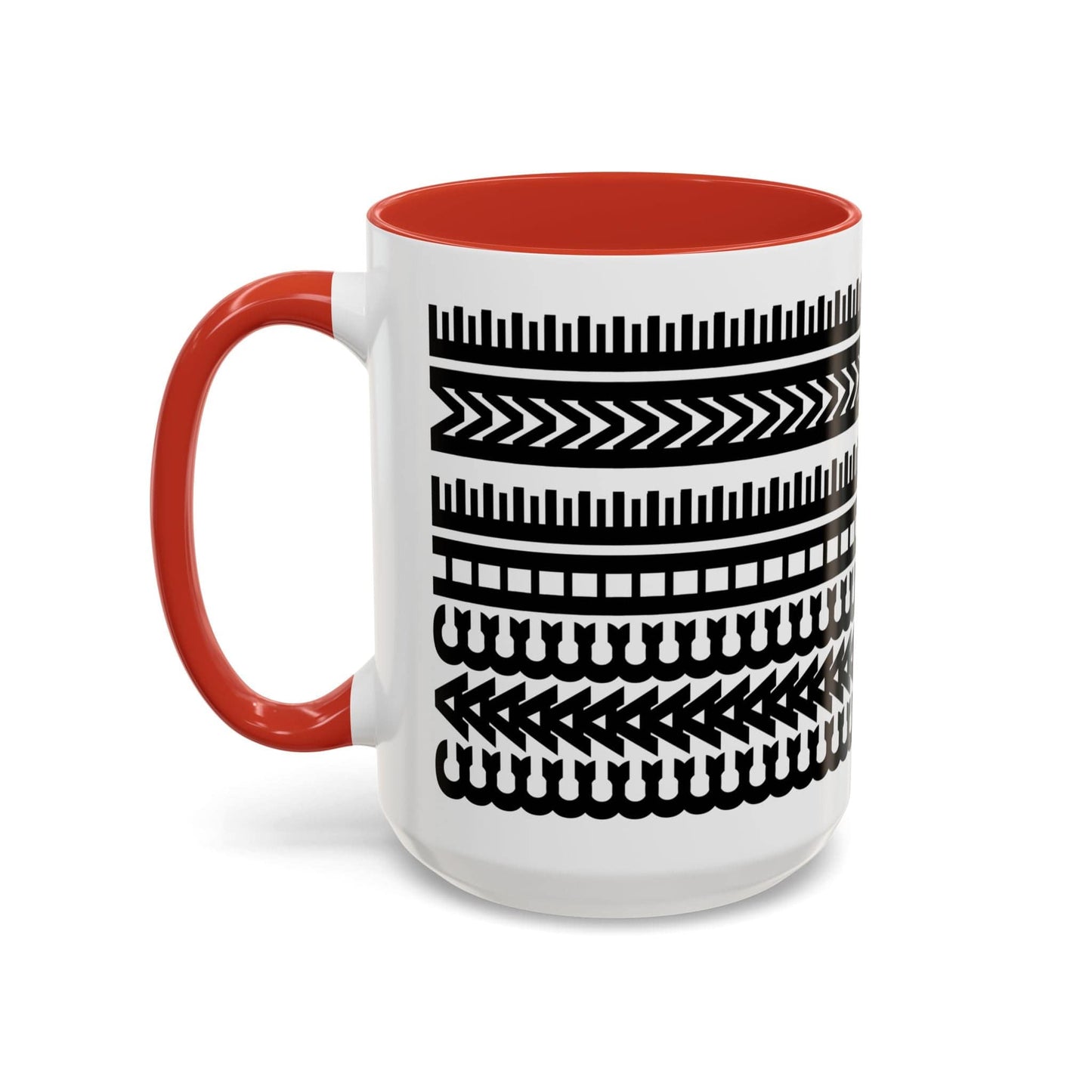 Printify Mug 15oz / Red Mug - CACHE ME - Hidden Message