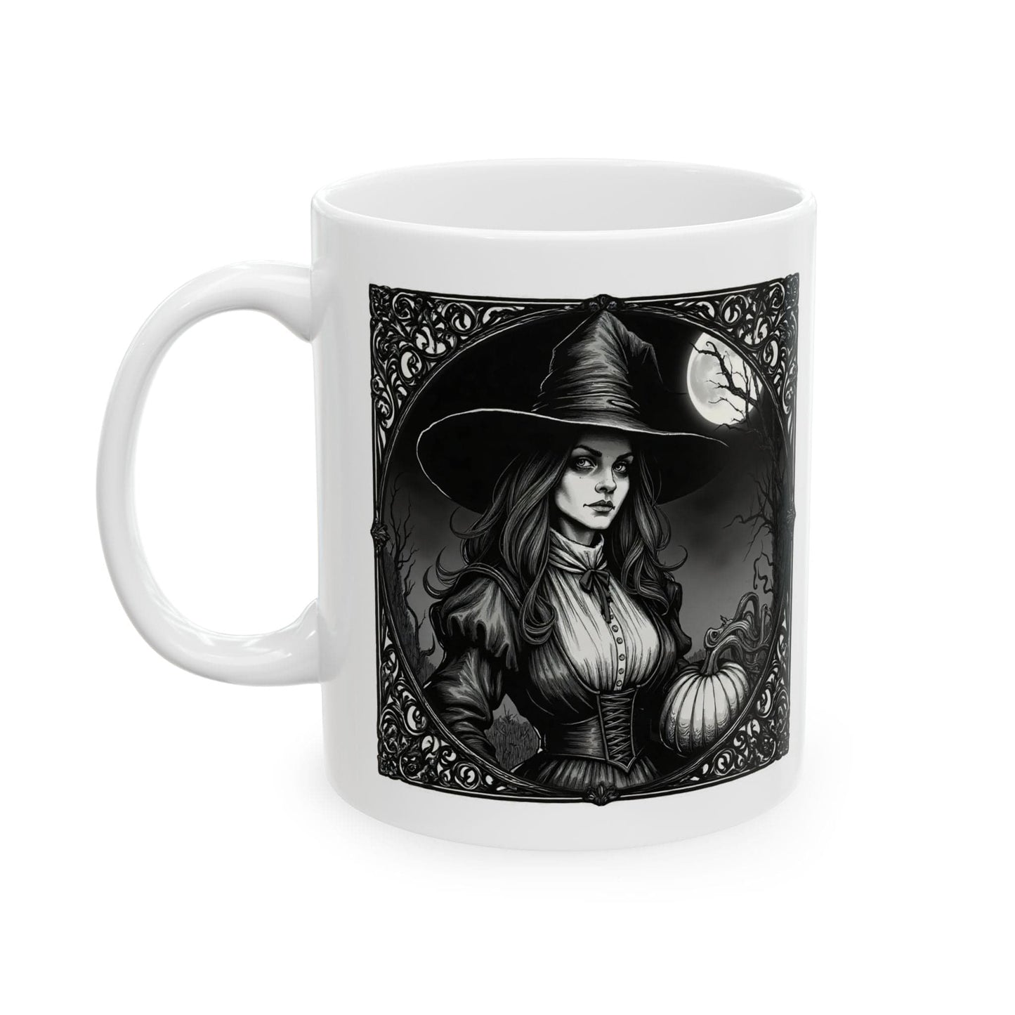 Printify Mug Motivational Witch Ceramic Mug, Gift for Coffee Lovers, Unique Home Decor, Inspirational Cup, Witch Art Mug, Beverage Cup