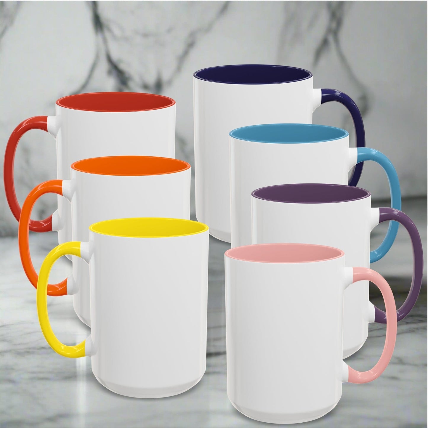 Printify Mug Mug - Blooming Love - Love & Romance QR Code Quote Video