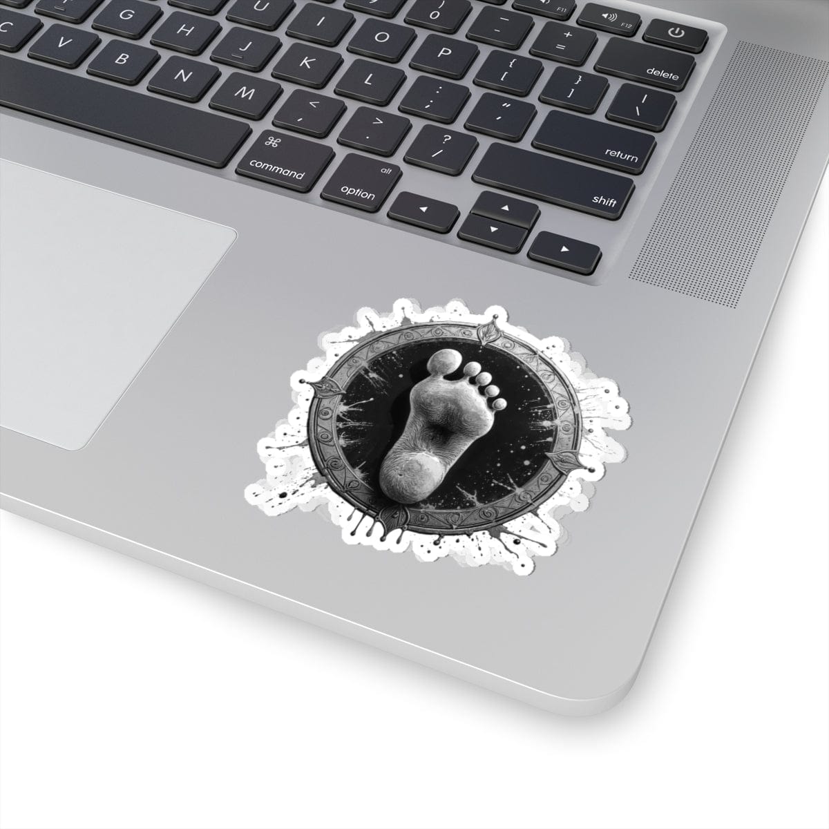 Printify Paper products 3" × 3" / White Chasing Legends - Bigfoot & Legends Kiss-Cut Stickers
