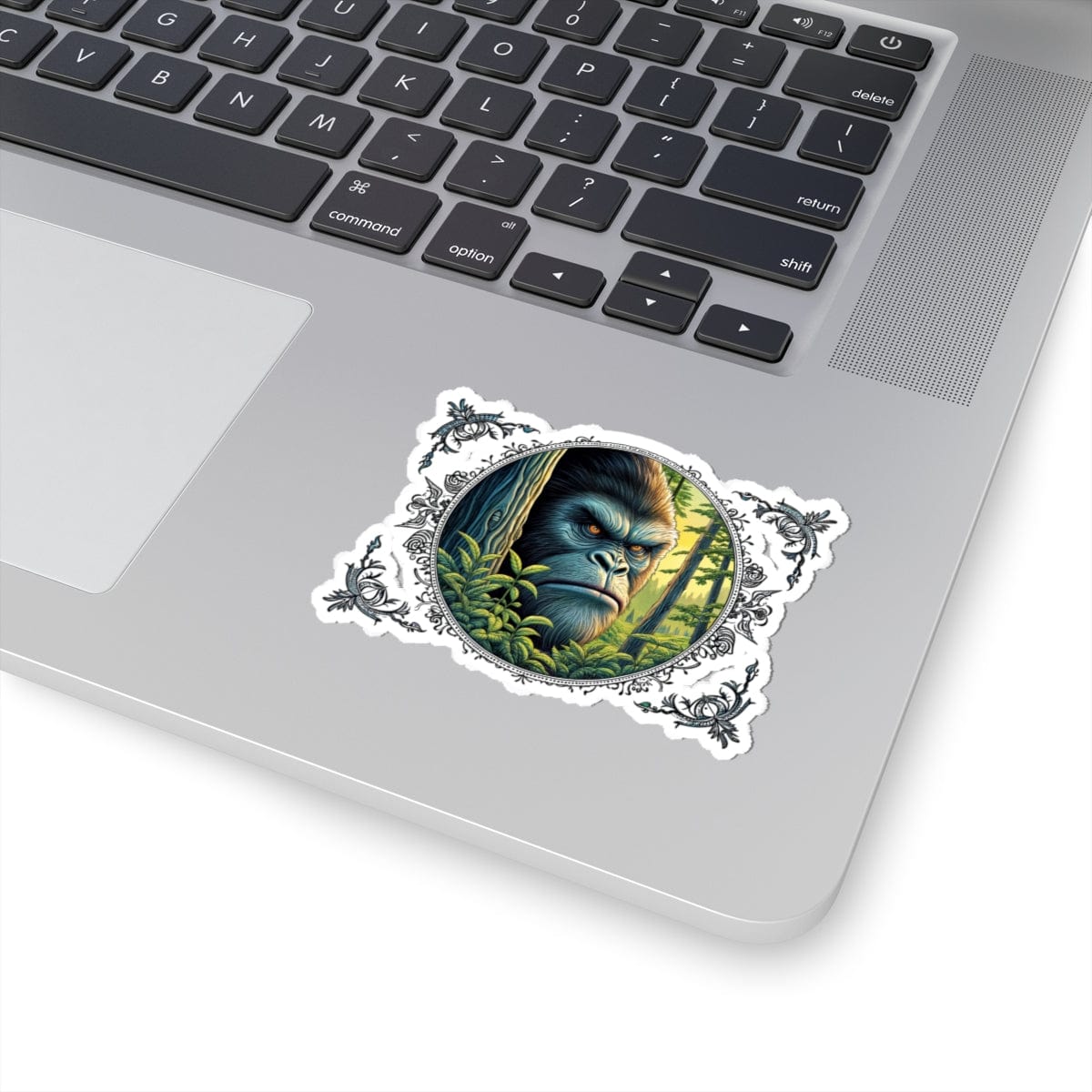Printify Paper products 3" × 3" / White Legends Are Real - Bigfoot & Legends Kiss-Cut Stickers