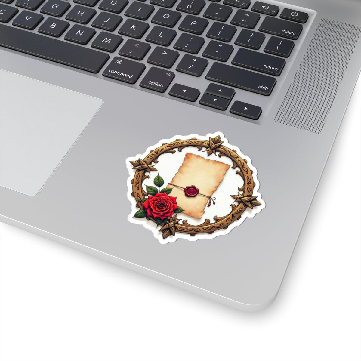 Printify Paper products 3" × 3" / White Love Letter - Love & Romance Kiss-Cut Stickers