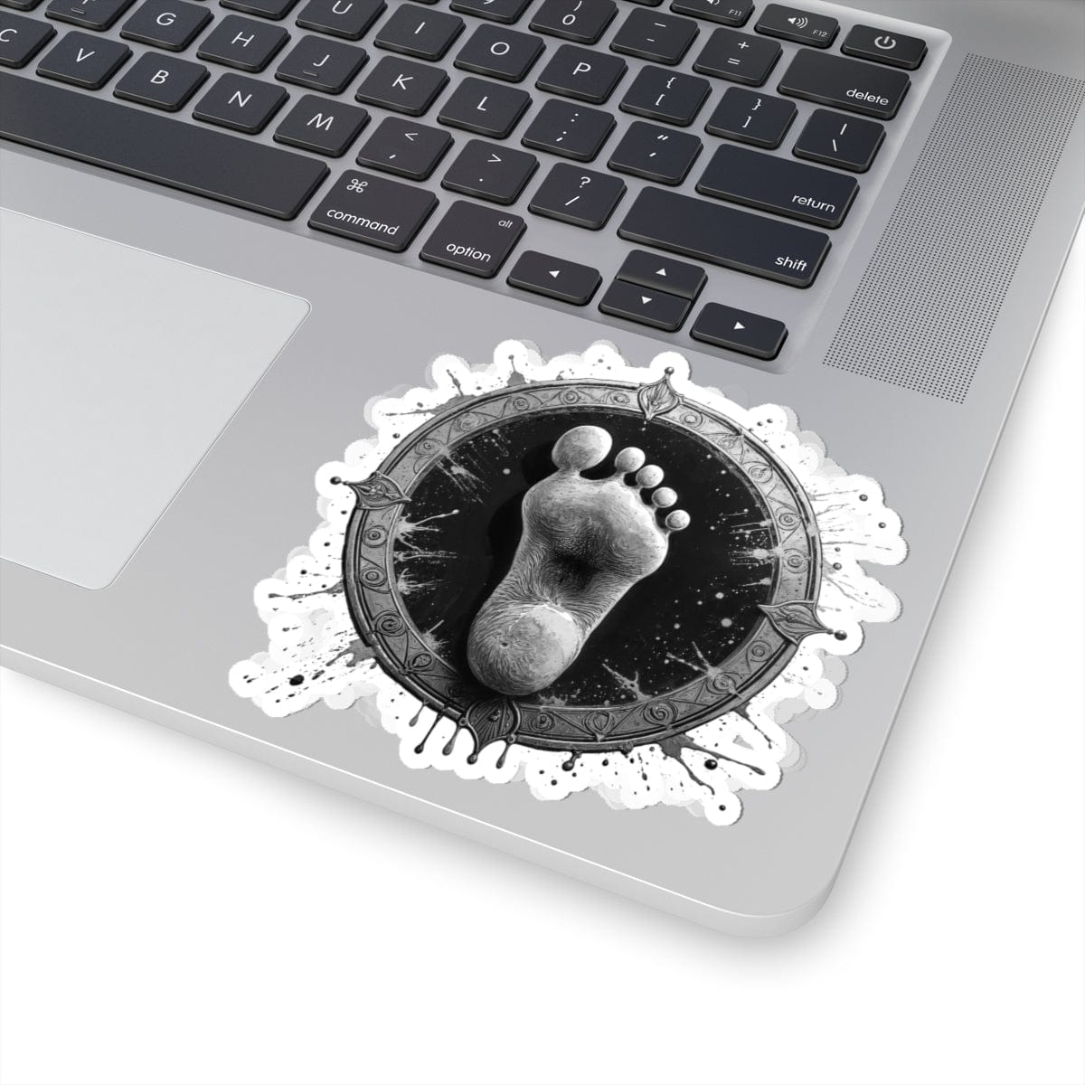Printify Paper products 4" × 4" / White Chasing Legends - Bigfoot & Legends Kiss-Cut Stickers