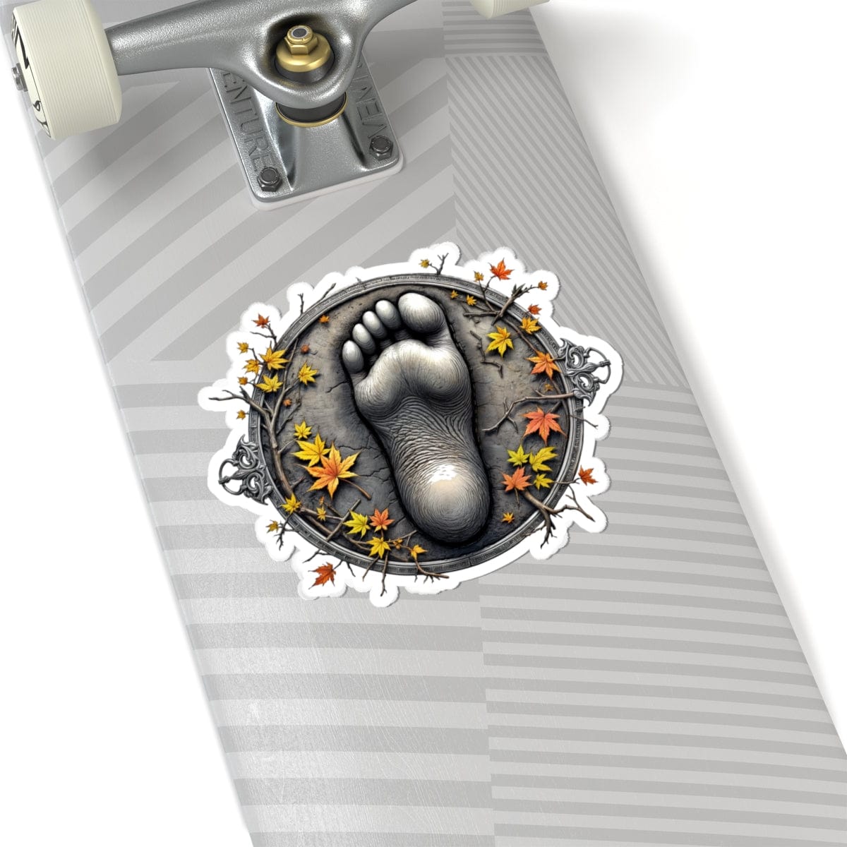 Printify Paper products 6" × 6" / White Bigfoot Lives - Bigfoot & Legends Kiss-Cut Stickers