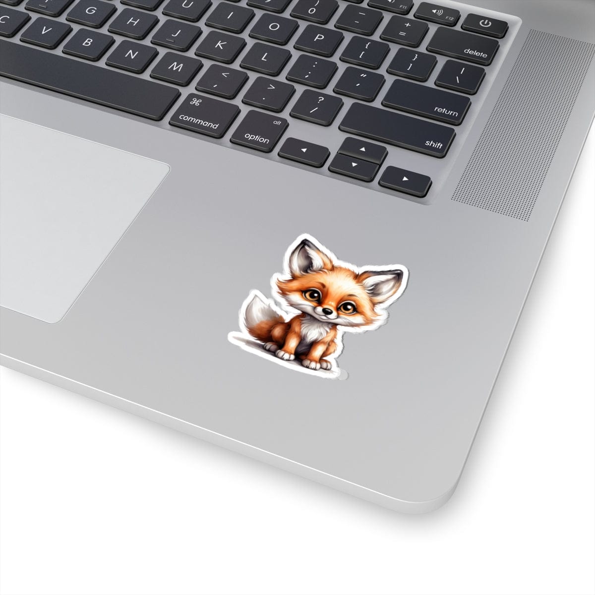 Printify Paper products Baby Fox - Hyper Cute Kiss-Cut Stickers
