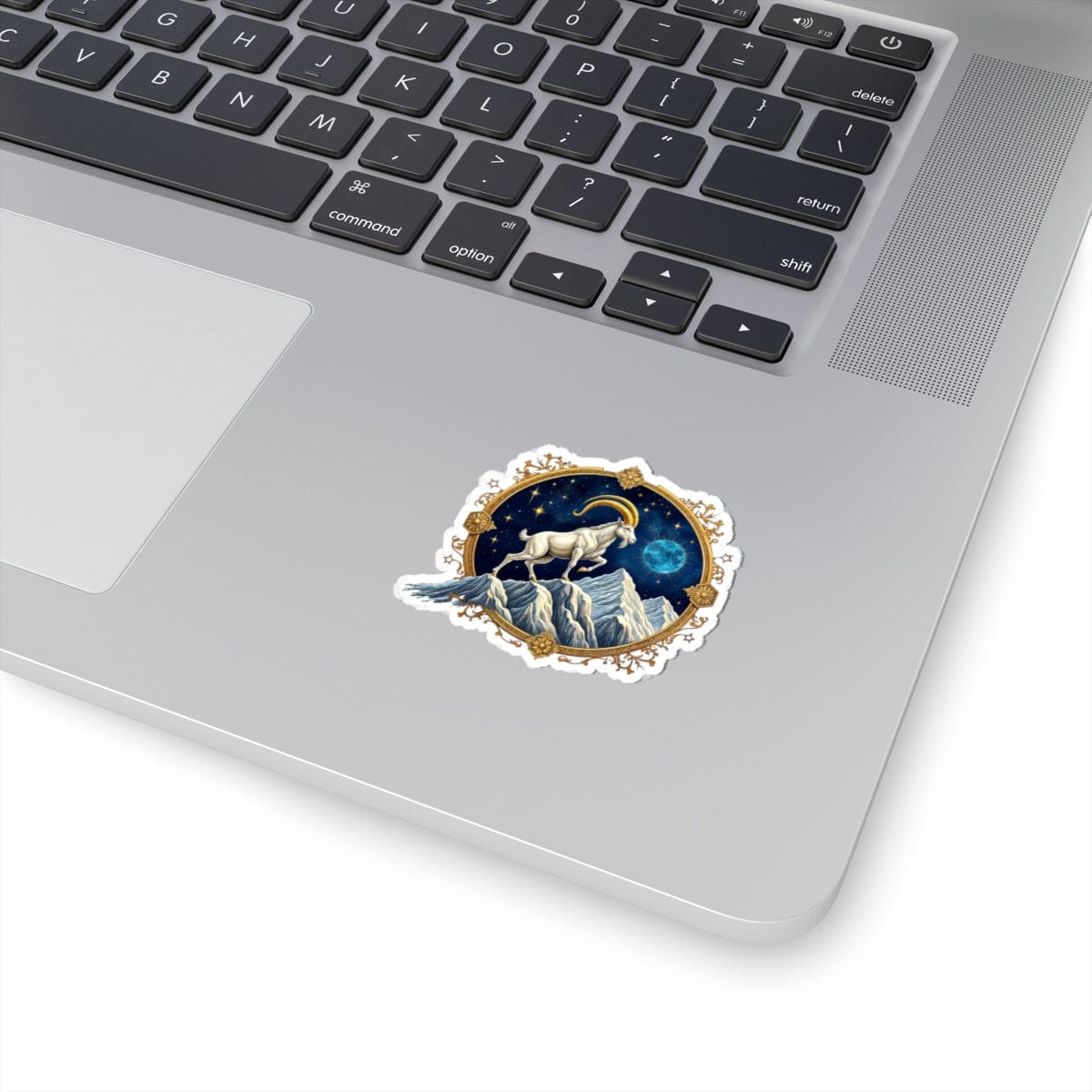 Printify Paper products Capricorn - Zodiac Astrology Kiss-Cut Stickers