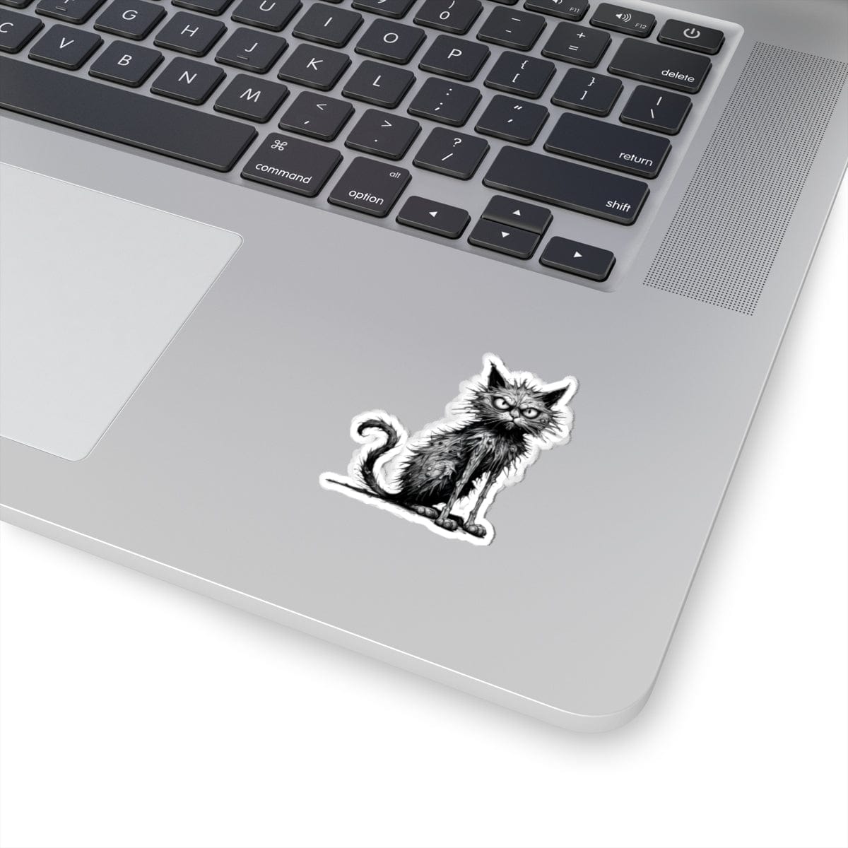 Printify Paper products Cat I'm Fine - Everything's Fine Kiss-Cut Stickers