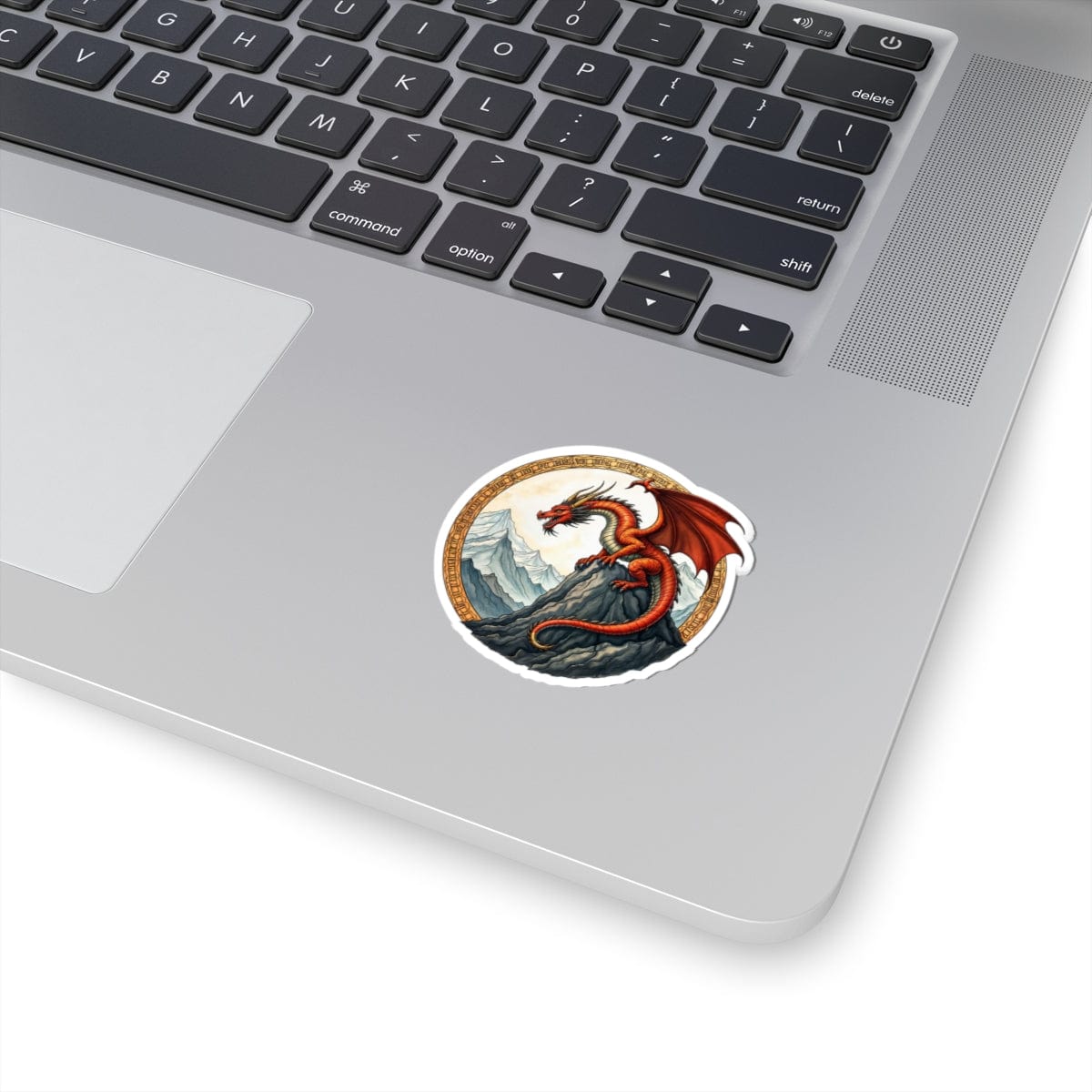 Printify Paper products Frostfire - Dragons & Magic Kiss-Cut Stickers