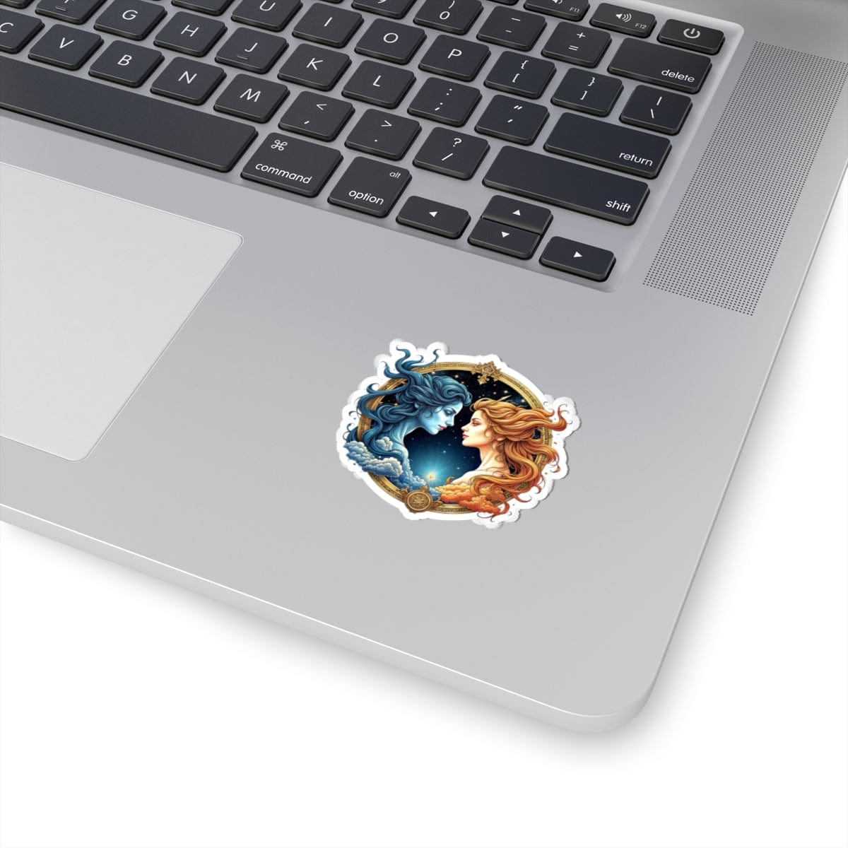 Printify Paper products Gemini - Zodiac Astrology Kiss-Cut Stickers