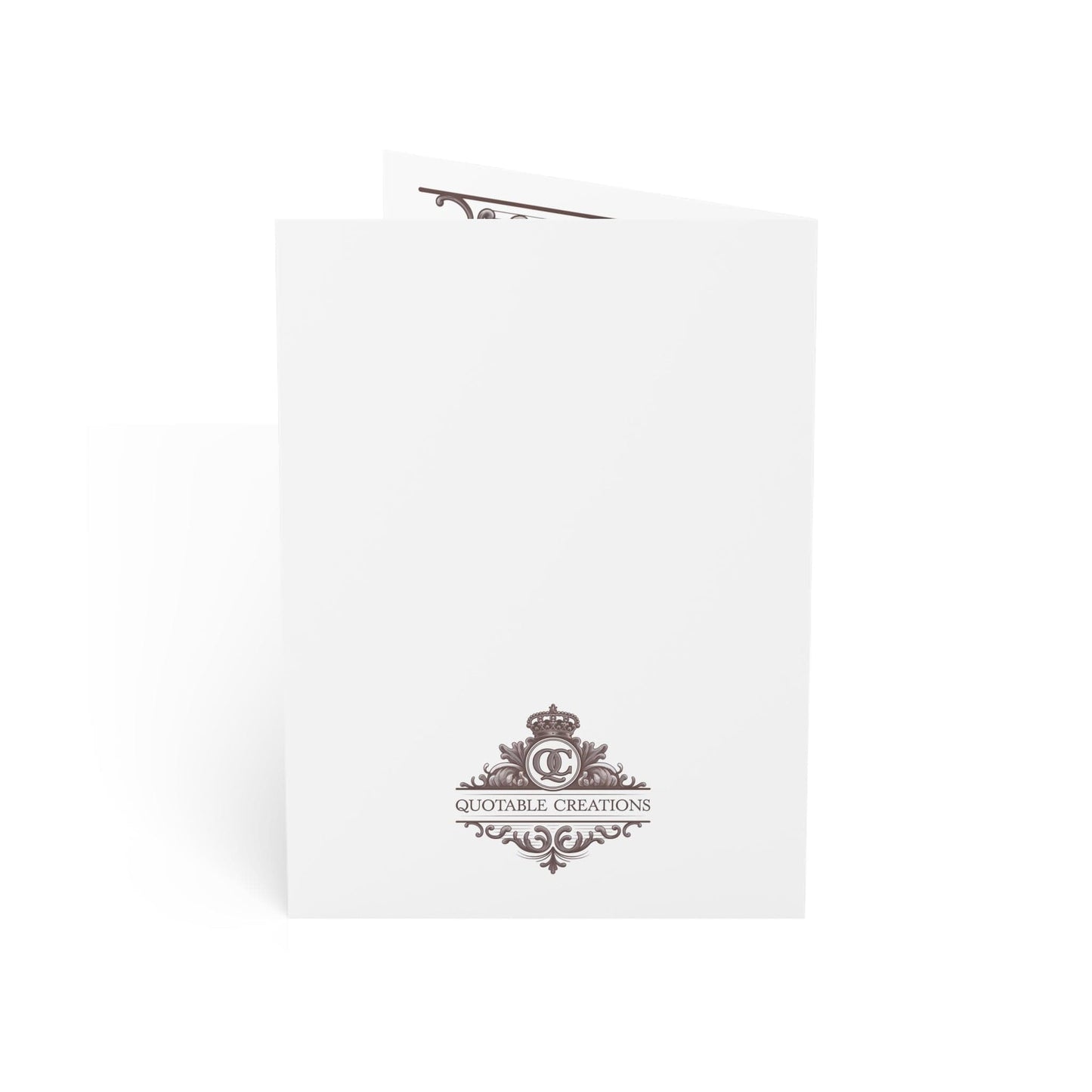 Printify Paper products Greeting Cards - Heart’s Desire - Love & Romance Card with QR Code Video