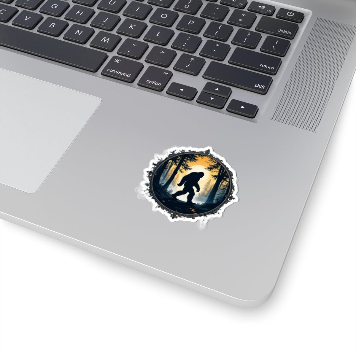 Printify Paper products In Search of Sasquatch - Bigfoot & Legends Kiss-Cut Stickers