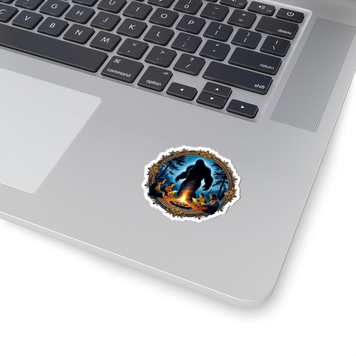 Printify Paper products Legends Never Sleep - Bigfoot & Legends Kiss-Cut Stickers