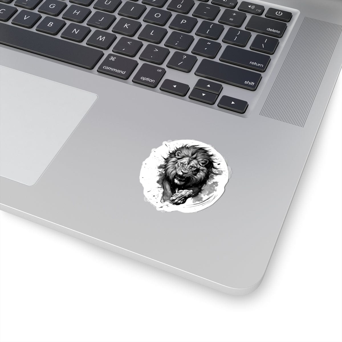 Printify Paper products Lion Charge - Wild & Fierce Kiss-Cut Stickers