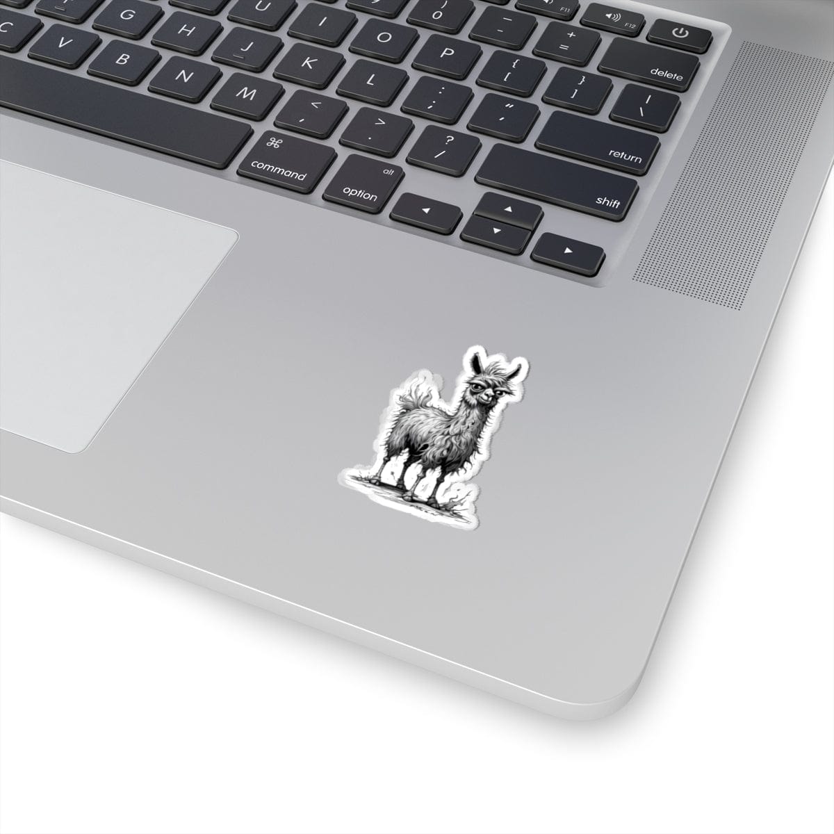 Printify Paper products Llama I'm Fine - Everything's Fine Kiss-Cut Stickers