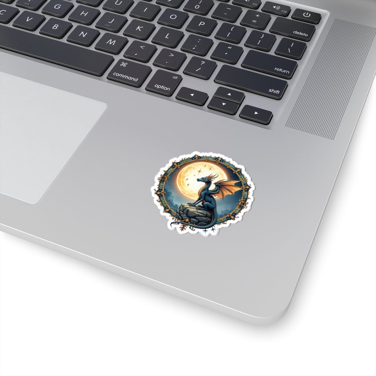 Printify Paper products Lunar Ember - Dragons & Magic Kiss-Cut Stickers