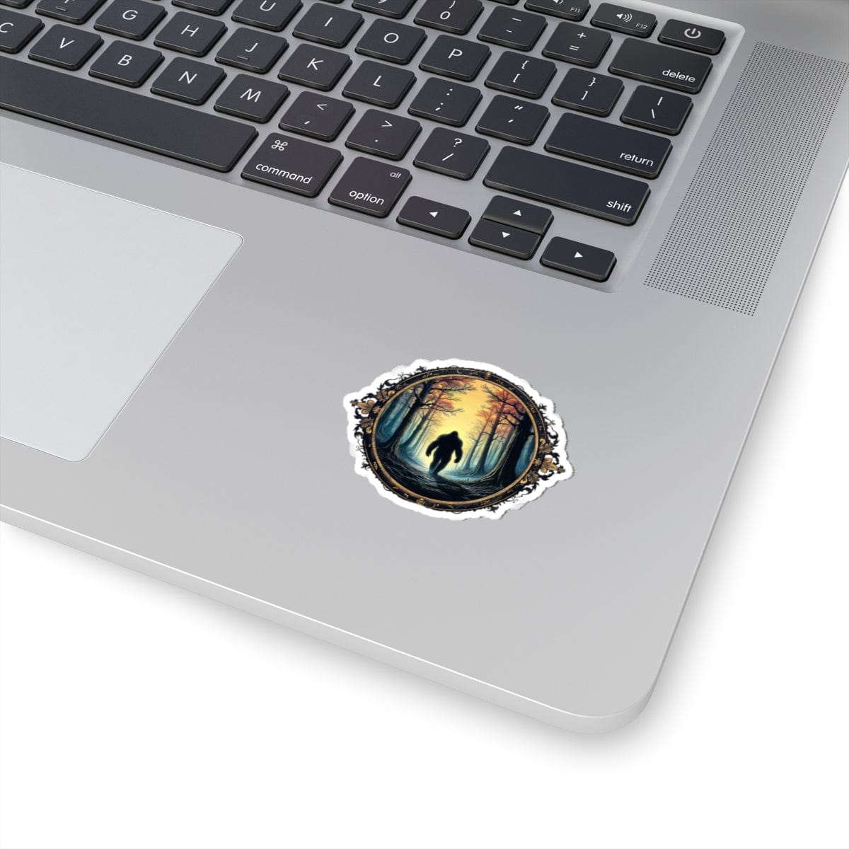 Printify Paper products Mystery of the Forest - Bigfoot & Legends Kiss-Cut Stickers