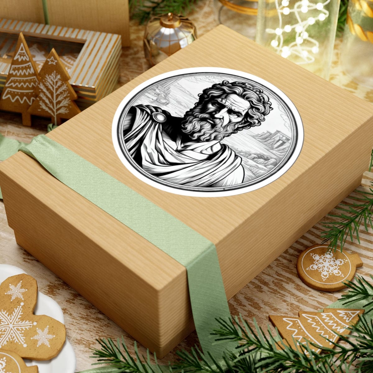 Printify Paper products Odysseus - Heroes & Quests Kiss-Cut Stickers