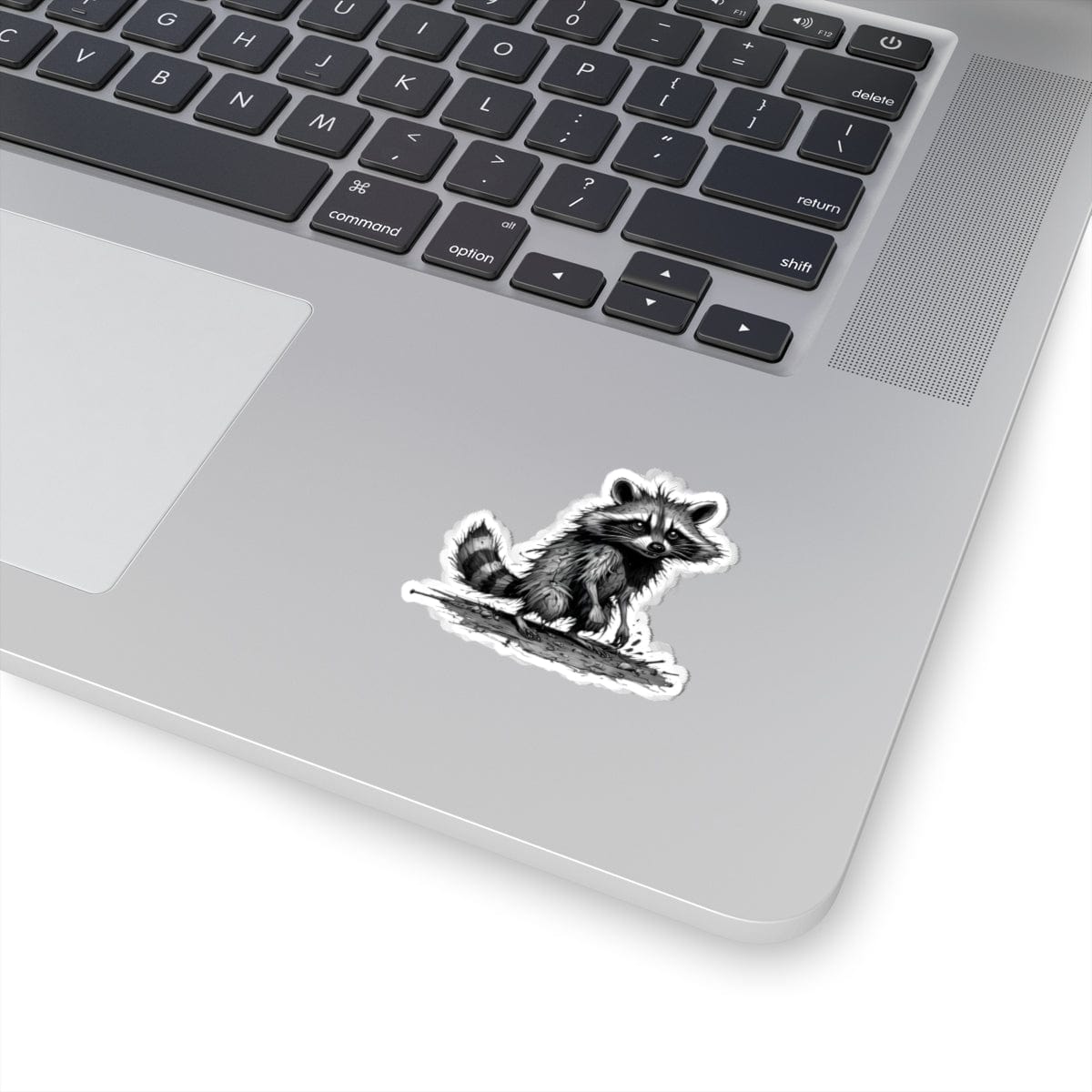 Printify Paper products Raccoon I'm Fine - Everything's Fine Kiss-Cut Stickers
