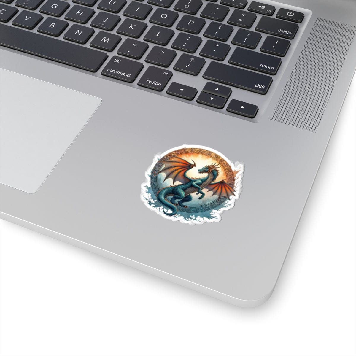 Printify Paper products Skyfire Dragon - Dragons & Magic Kiss-Cut Stickers