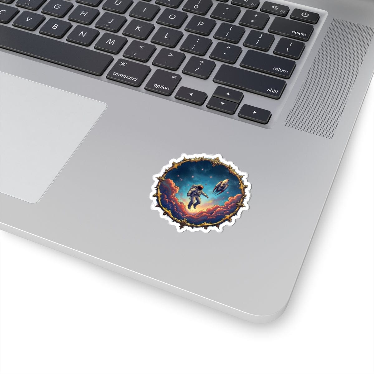 Printify Paper products To New Horizons! - UFO & Cosmic Kiss-Cut Stickers
