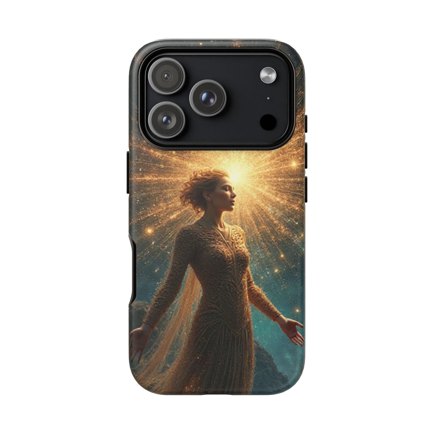 Printify Phone Case iPhone 17 Pro / Matte Celestial Phone Case: Cosmic Stars, Spiritual Vibes, Gift for Her, Unique Accessories, Magical Design, Protective Cover