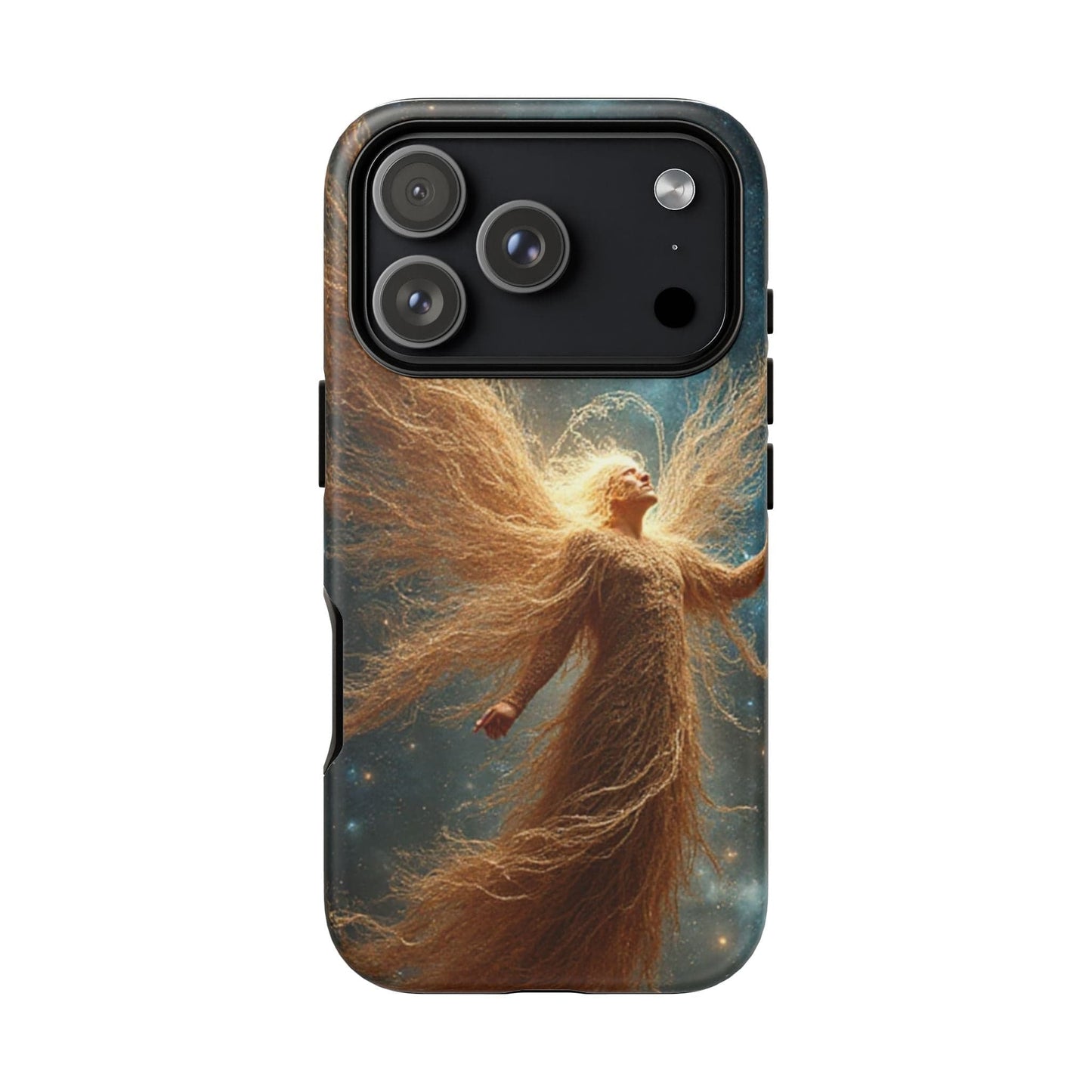 Printify Phone Case iPhone 17 Pro / Matte Of the Cosmos Phone Case, Celestial Phone Cover, Art Deco Phone Case, Unique Phone Accessory, Phone Protection Gift