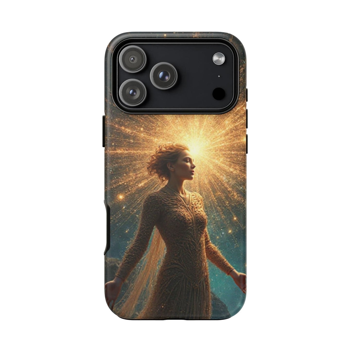 Printify Phone Case iPhone 17 Pro Max / Matte Celestial Phone Case: Cosmic Stars, Spiritual Vibes, Gift for Her, Unique Accessories, Magical Design, Protective Cover