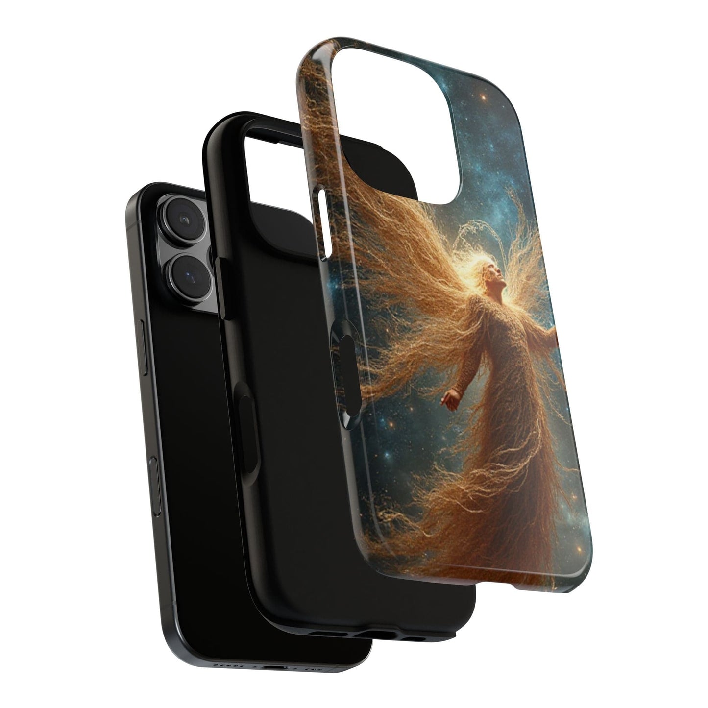 Printify Phone Case Of the Cosmos Phone Case, Celestial Phone Cover, Art Deco Phone Case, Unique Phone Accessory, Phone Protection Gift