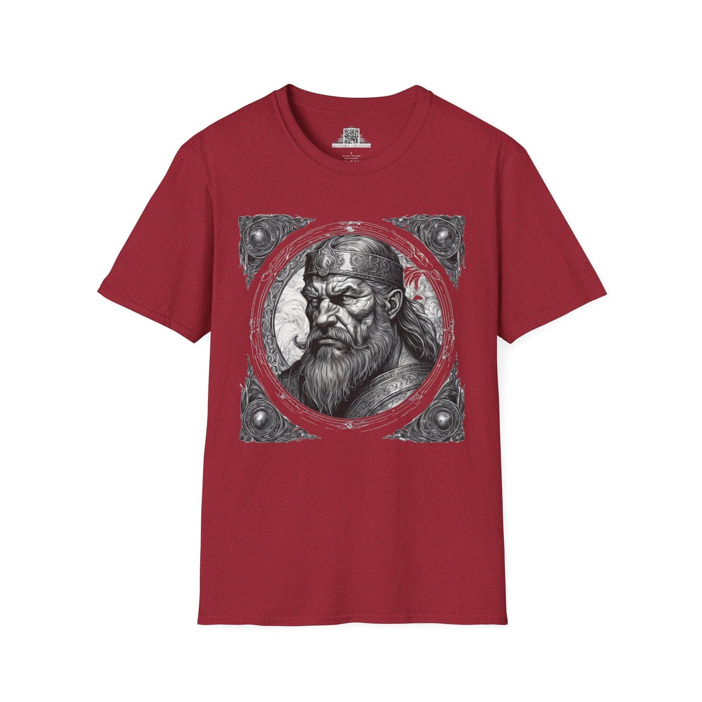 Printify T-Shirt S / Antique Cherry Red Beowulf Heroes & Quests - T-Shirt