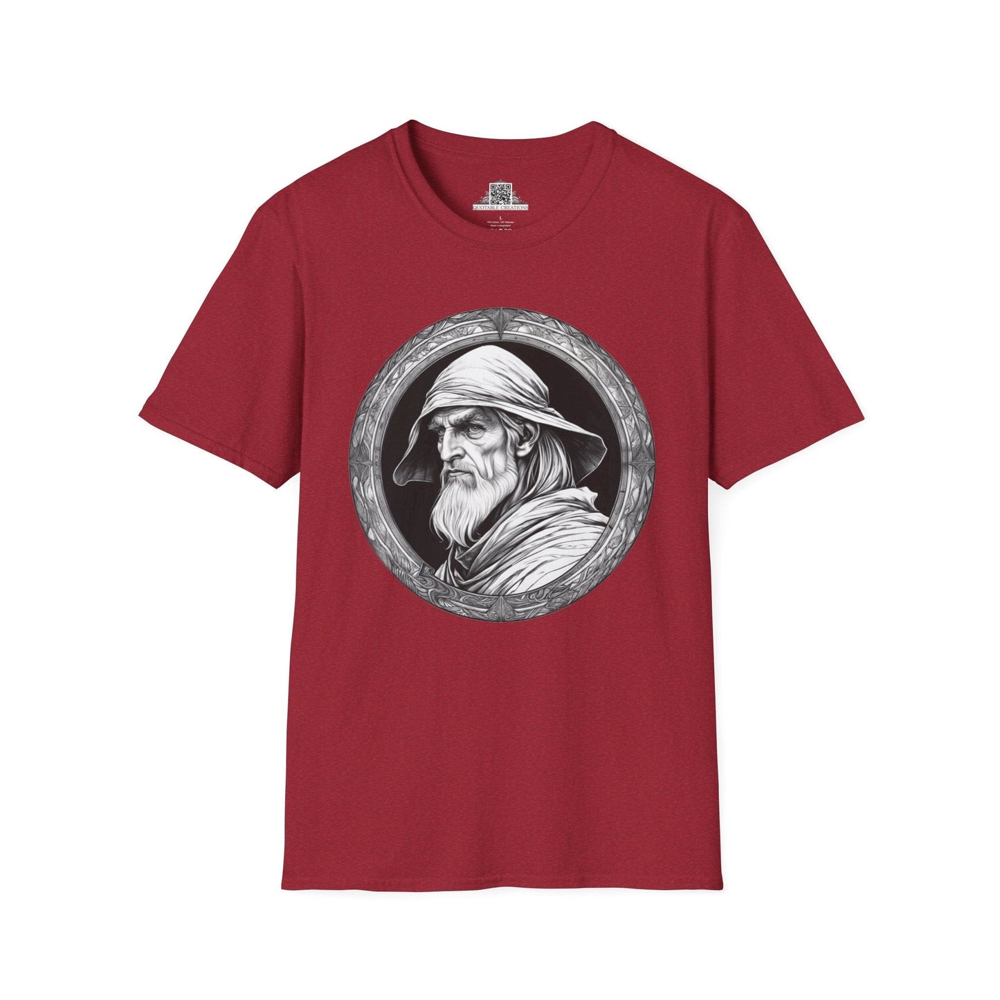 Printify T-Shirt S / Antique Cherry Red Merlin Heroes & Quests - T-Shirt