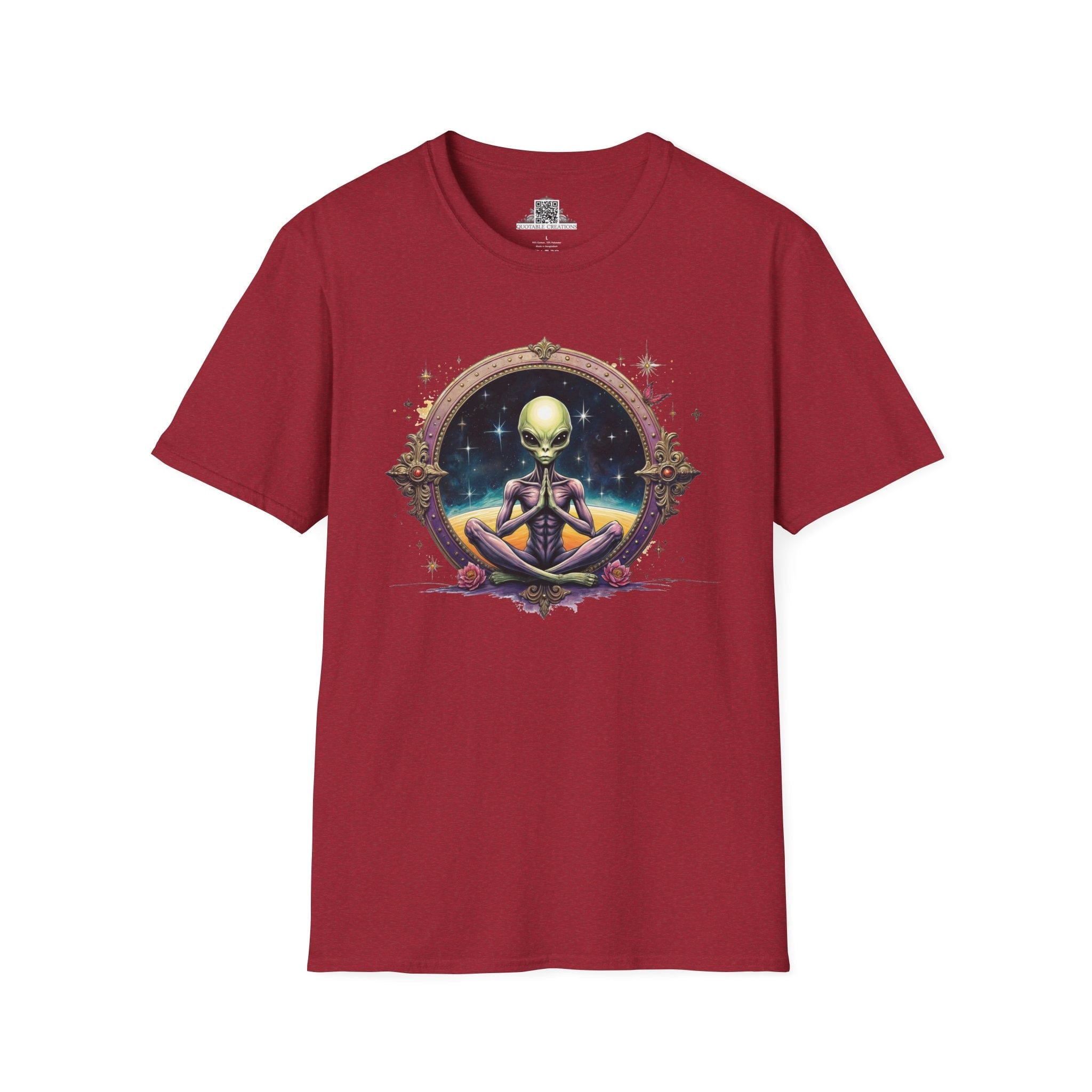 Printify T-Shirt S / Antique Cherry Red T-Shirt - The Truth is Out There… but So Are the Aliens! - Alien & Space