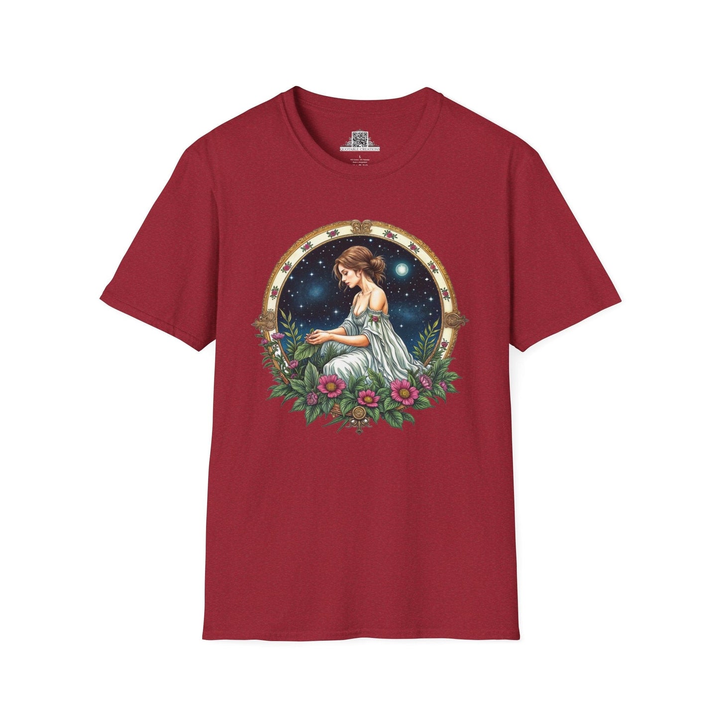 Printify T-Shirt S / Antique Cherry Red Virgo Zodiac Astrology - T-Shirt