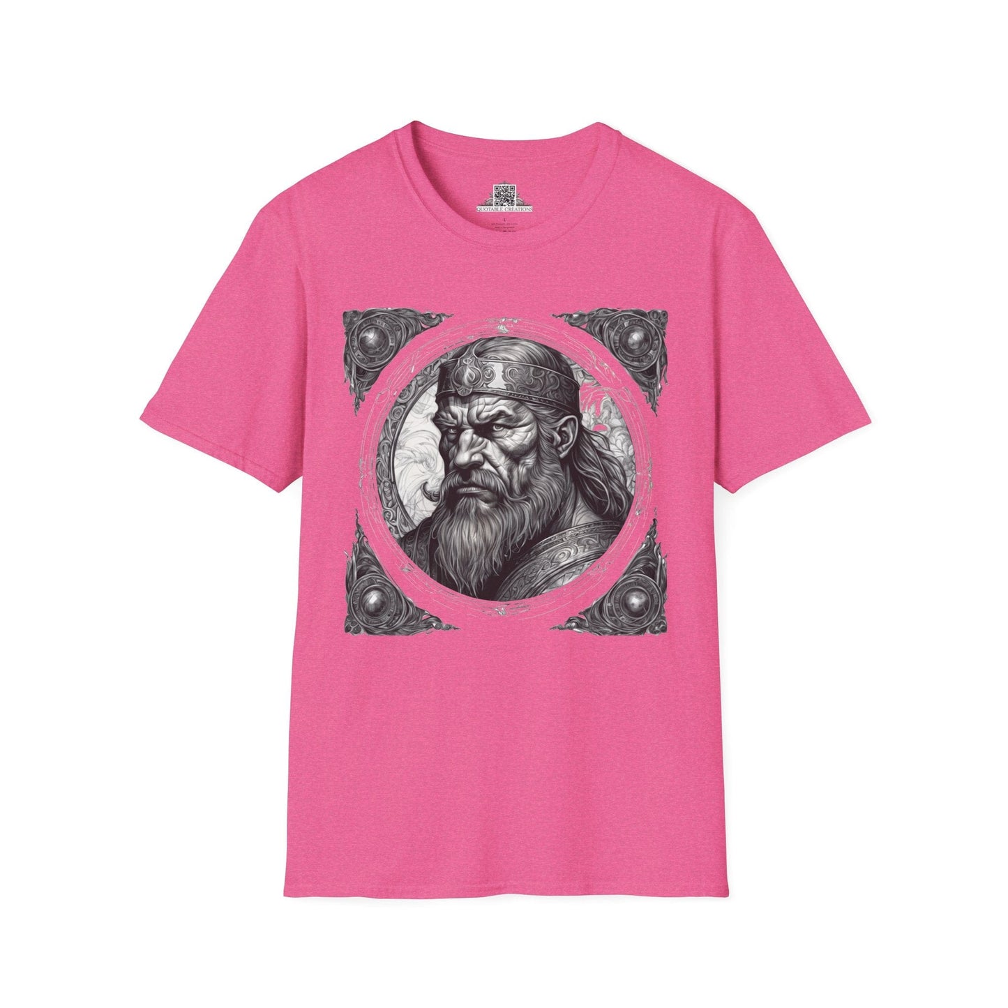 Printify T-Shirt S / Heather Heliconia Beowulf Heroes & Quests - T-Shirt