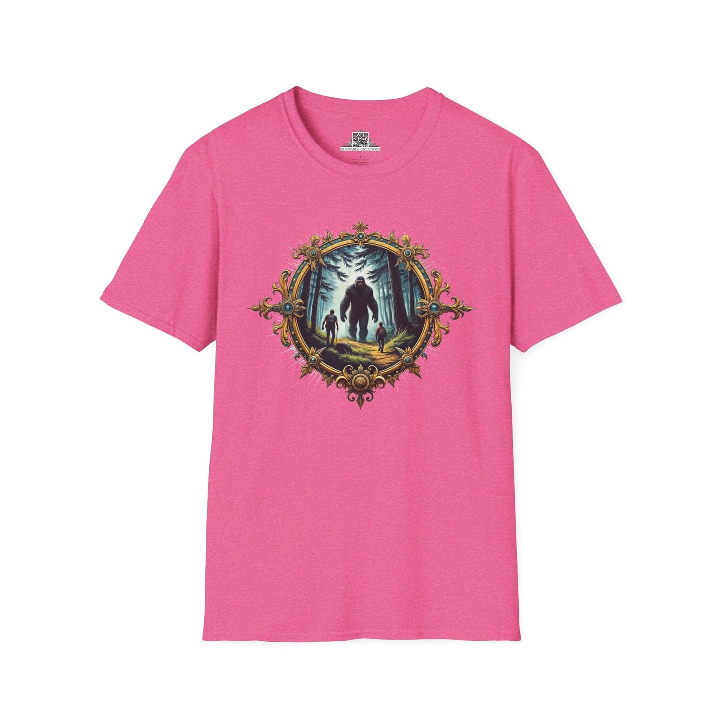 Printify T-Shirt S / Heather Heliconia Bigfoot Encounters - Bigfoot & Legends T-Shirt