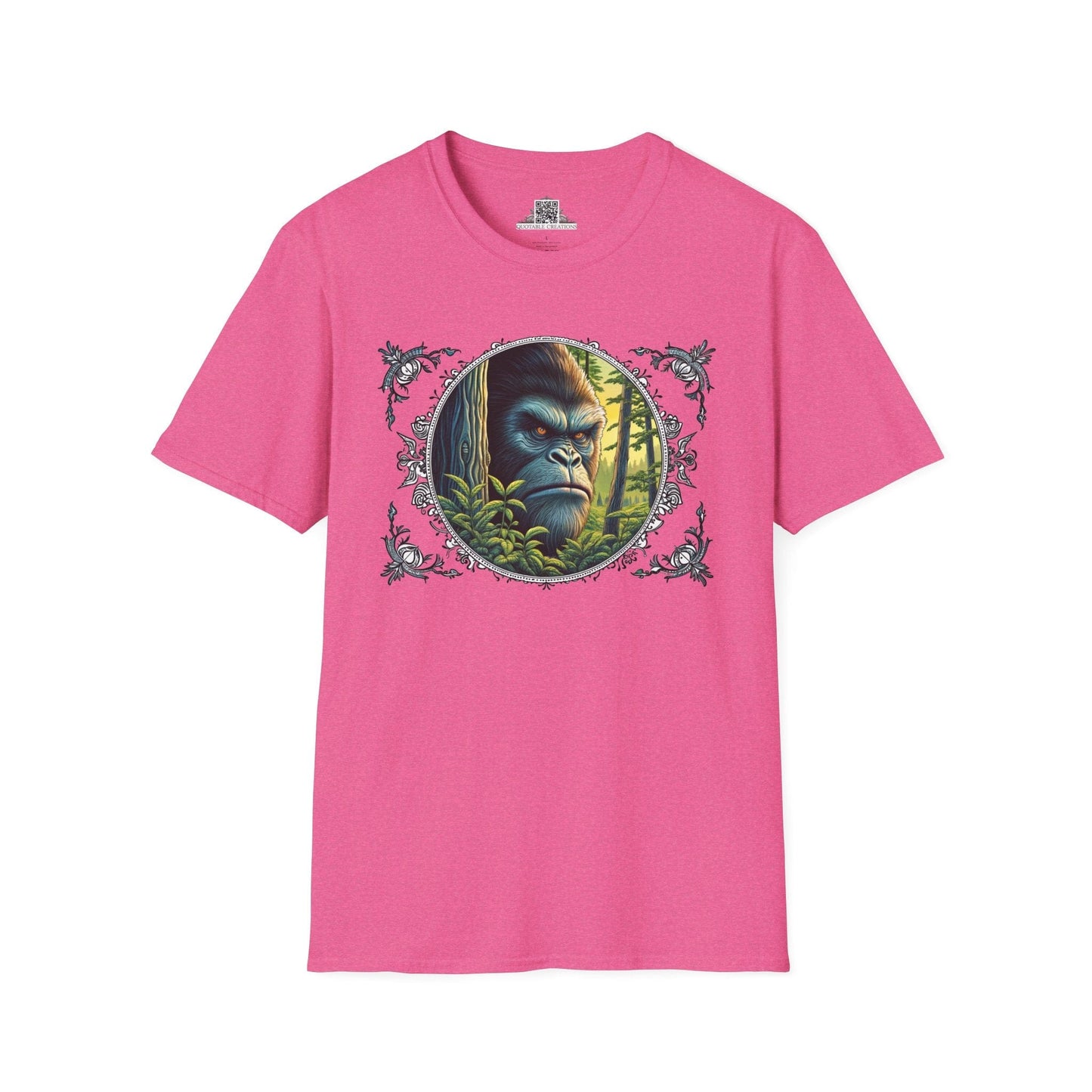 Printify T-Shirt S / Heather Heliconia Legends Are Real - Bigfoot & Legends T-Shirt