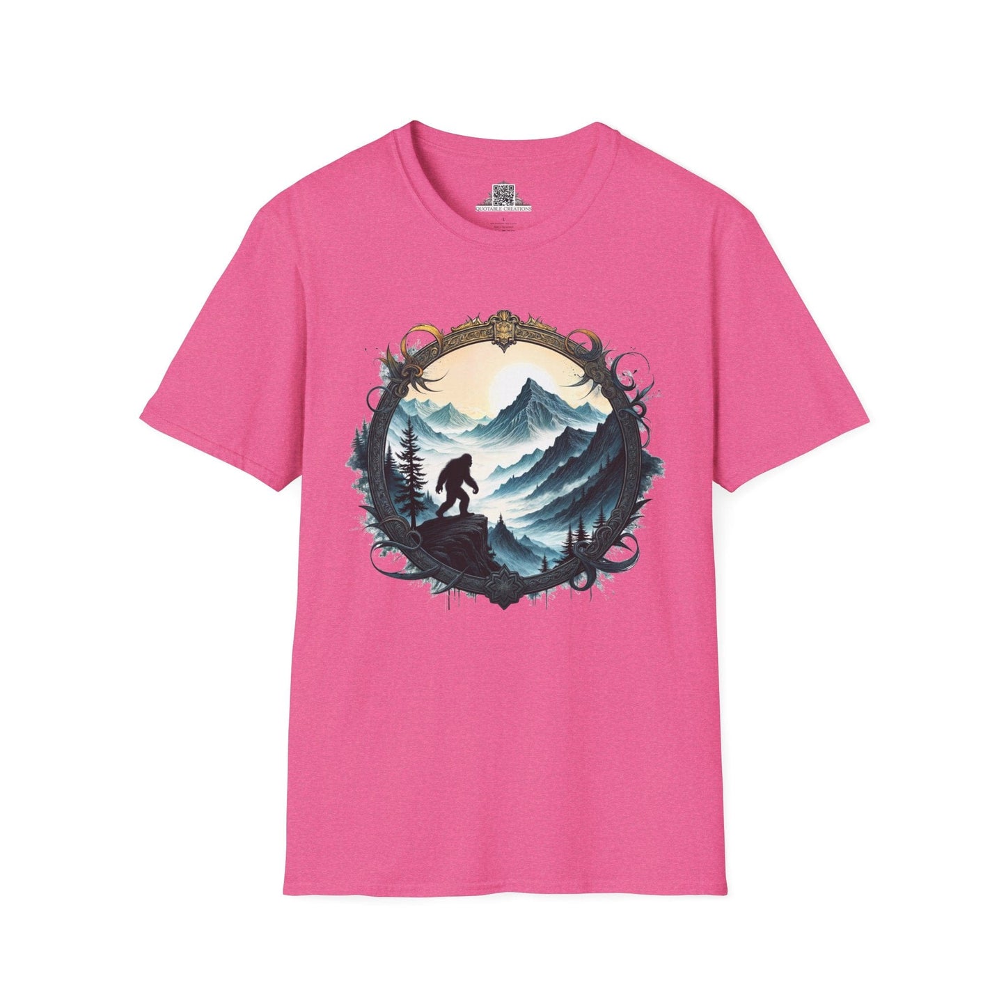 Printify T-Shirt S / Heather Heliconia Legends of the Wilderness - Bigfoot & Legends T-Shirt