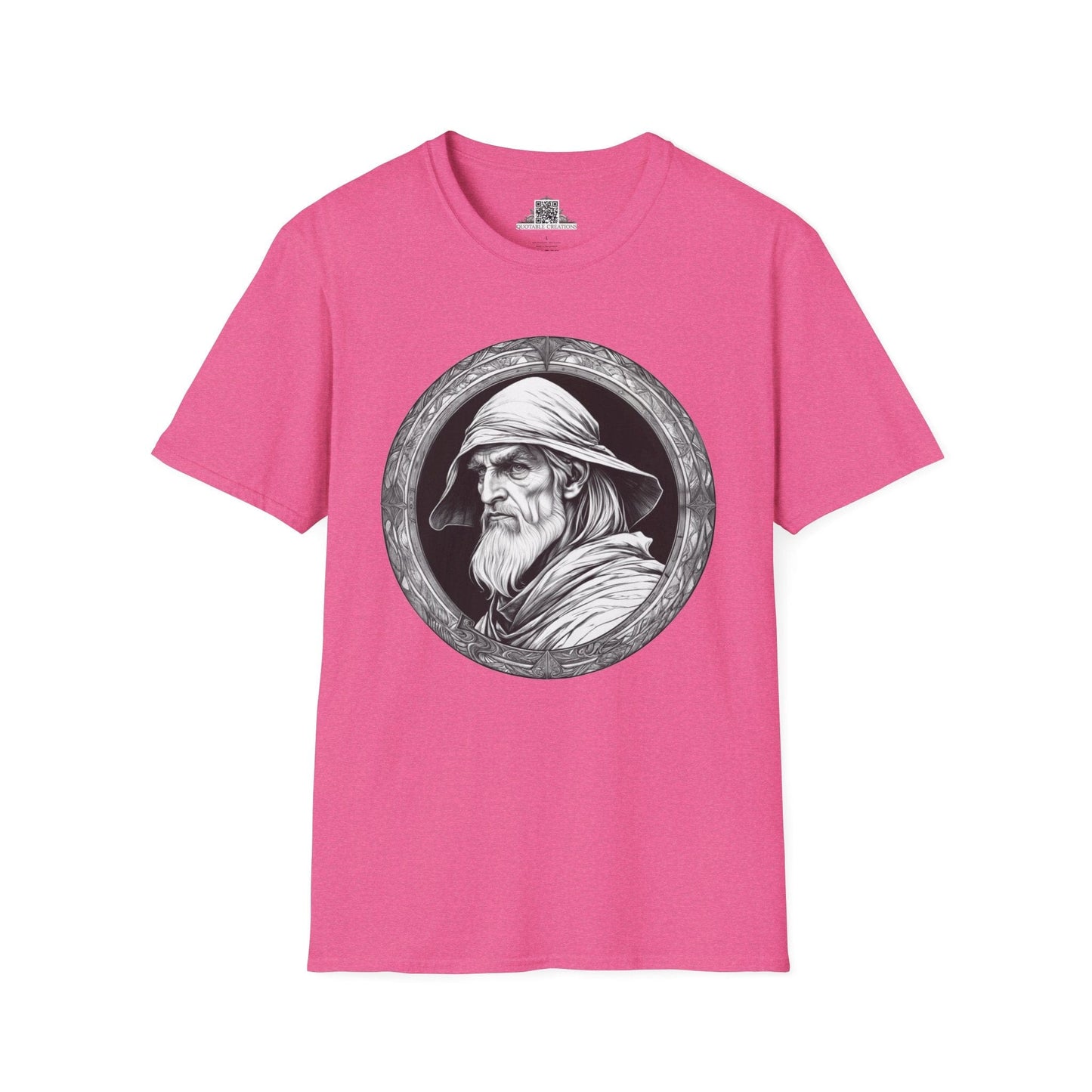 Printify T-Shirt S / Heather Heliconia Merlin Heroes & Quests - T-Shirt