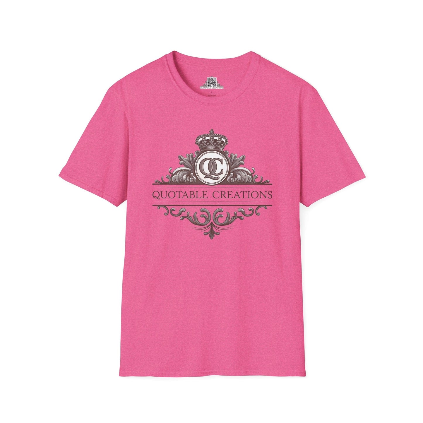 Printify T-Shirt S / Heather Heliconia Quotable Creations - T-Shirt