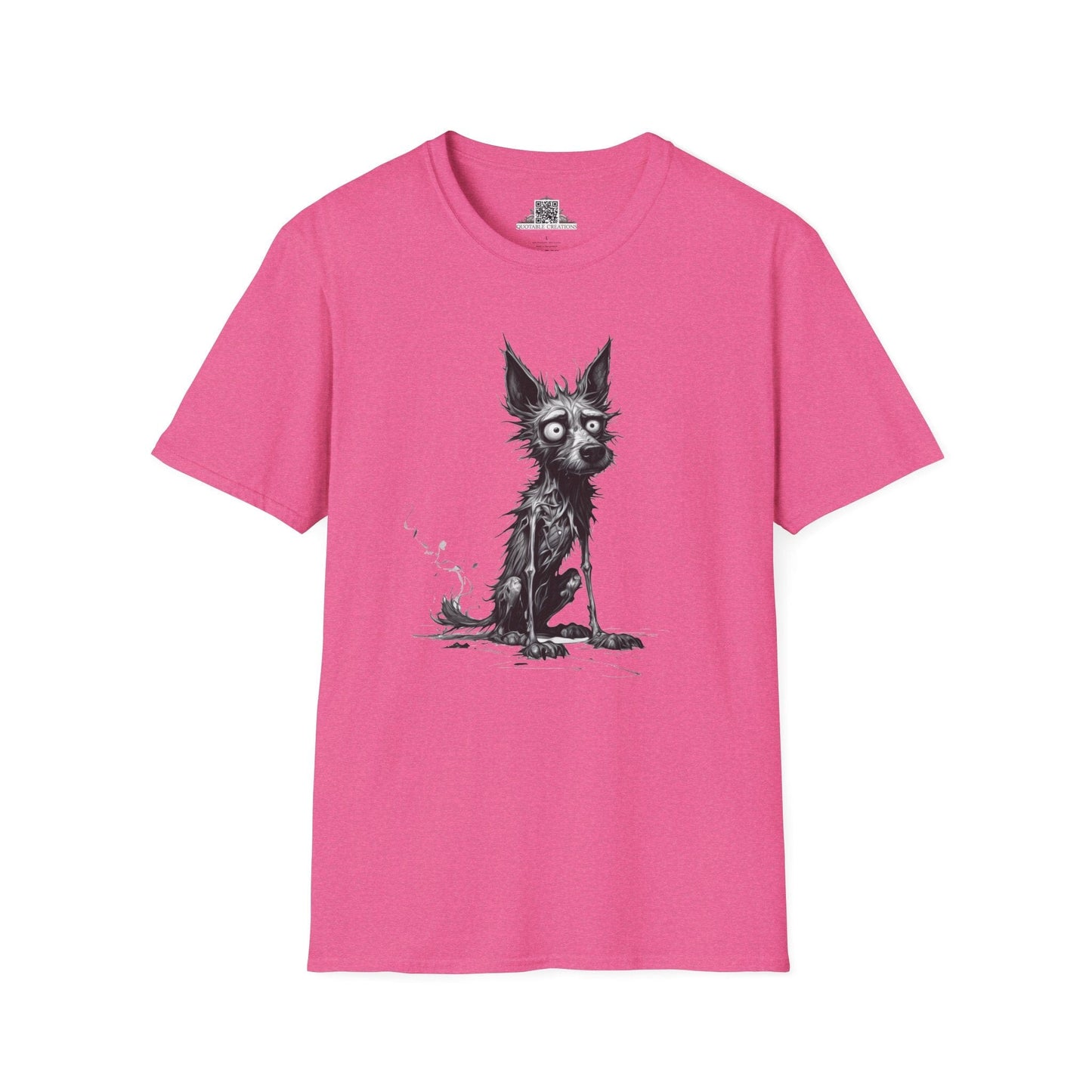Printify T-Shirt S / Heather Heliconia T-Shirt - I'm Fine Dog - Everything's Fine