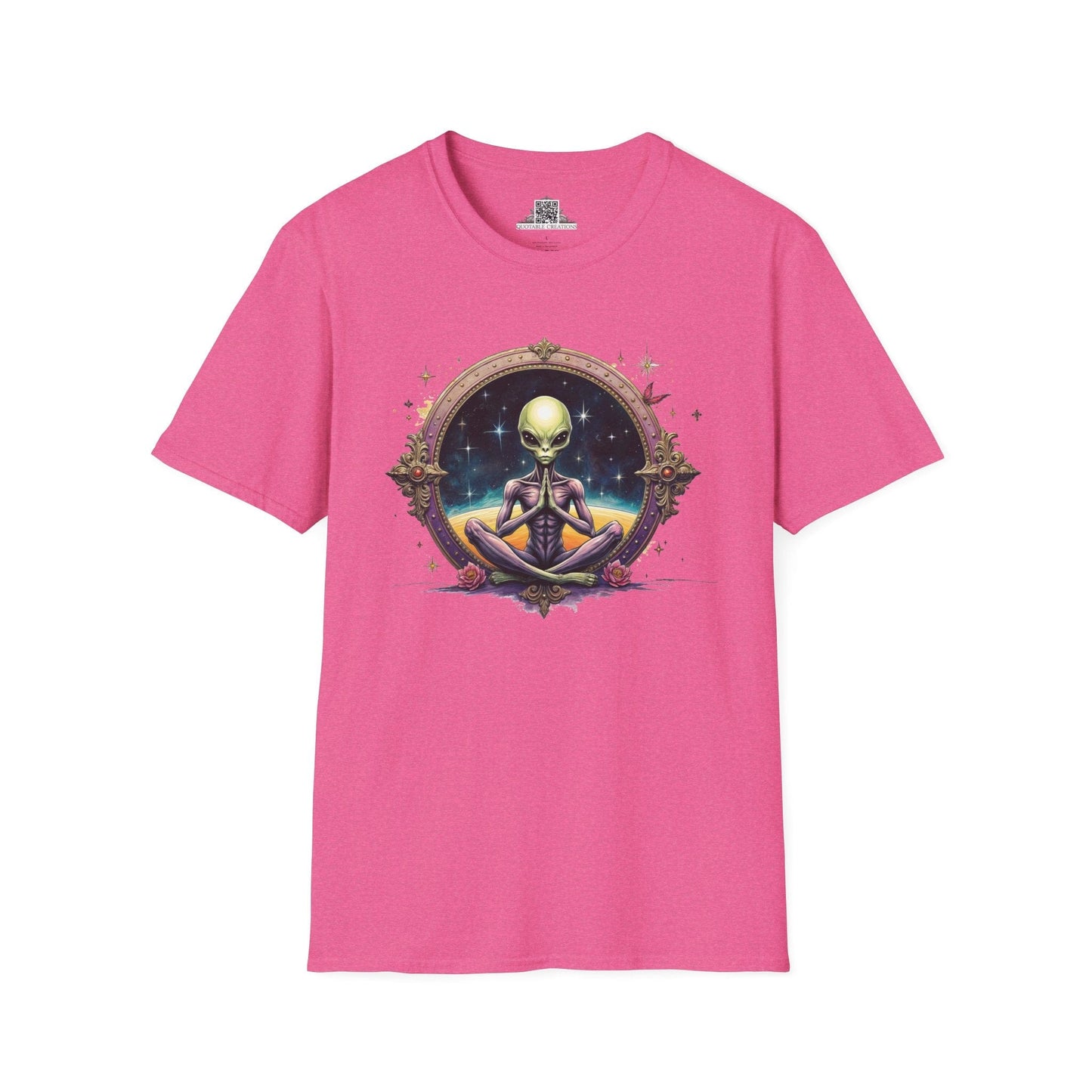 Printify T-Shirt S / Heather Heliconia T-Shirt - The Truth is Out There… but So Are the Aliens! - Alien & Space