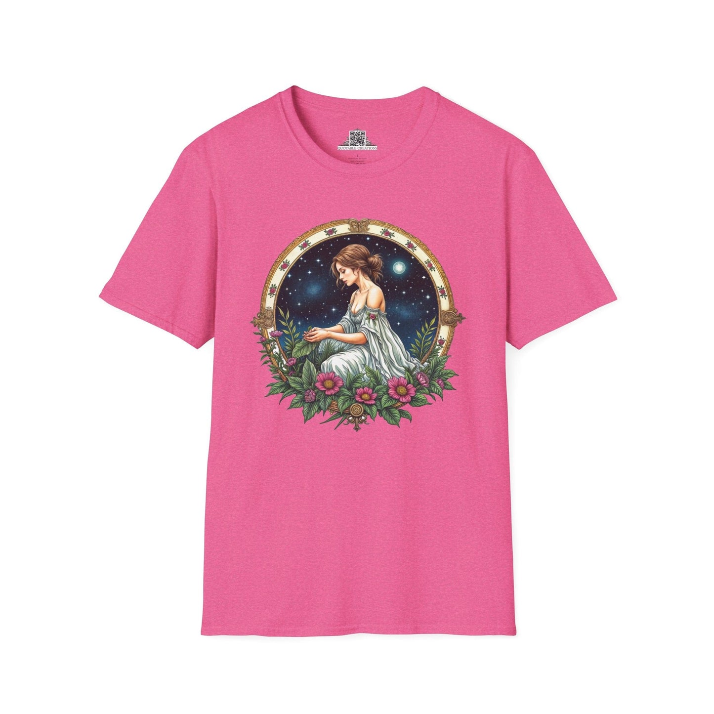 Printify T-Shirt S / Heather Heliconia Virgo Zodiac Astrology - T-Shirt