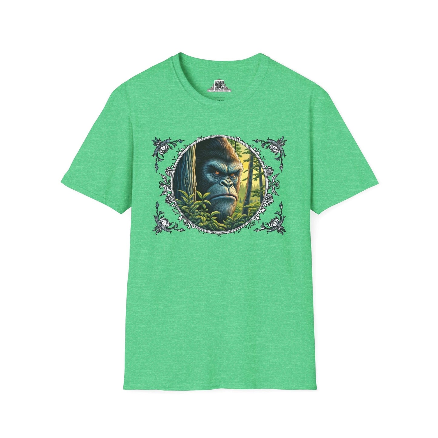 Printify T-Shirt S / Heather Irish Green Legends Are Real - Bigfoot & Legends T-Shirt