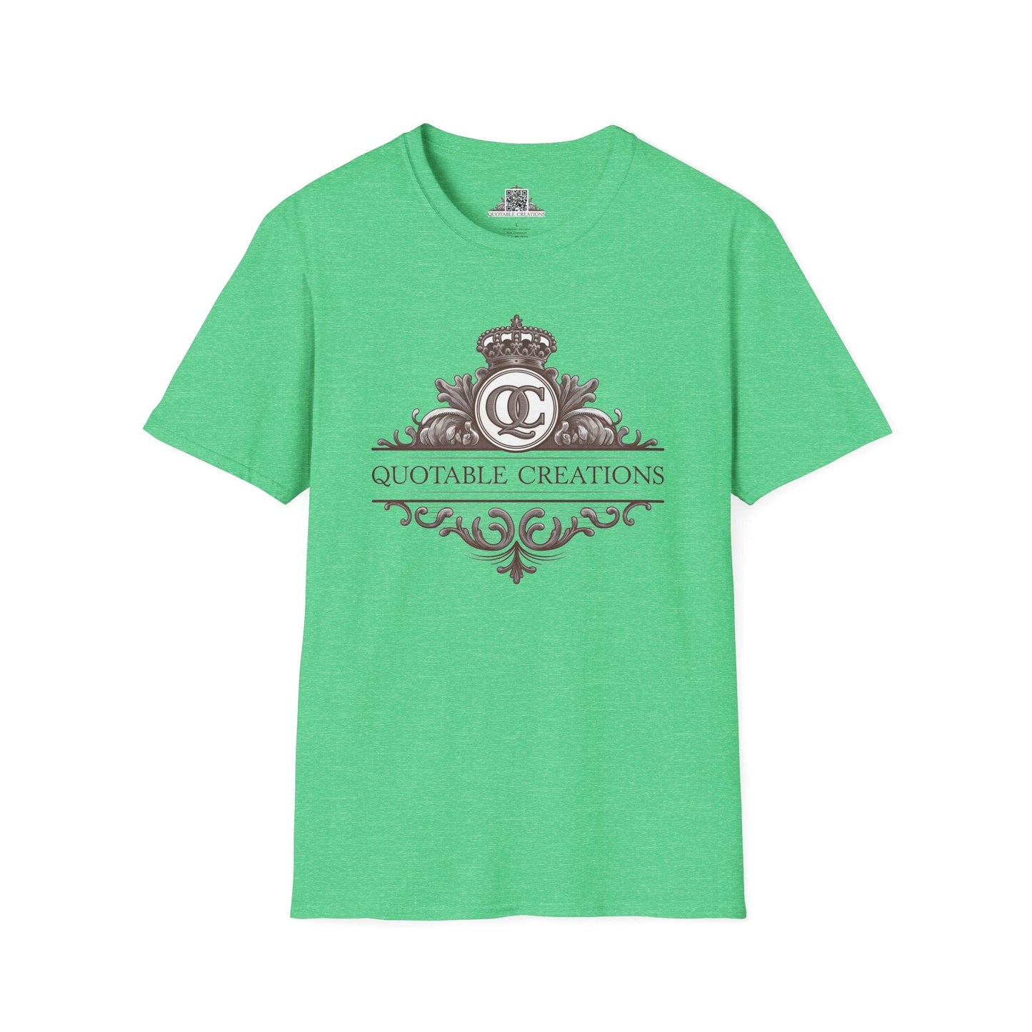 Printify T-Shirt S / Heather Irish Green Quotable Creations - T-Shirt