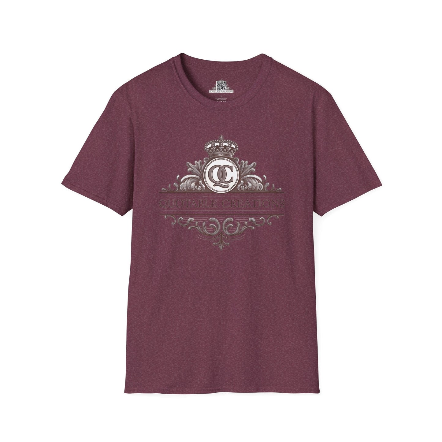 Printify T-Shirt S / Heather Maroon Quotable Creations - T-Shirt