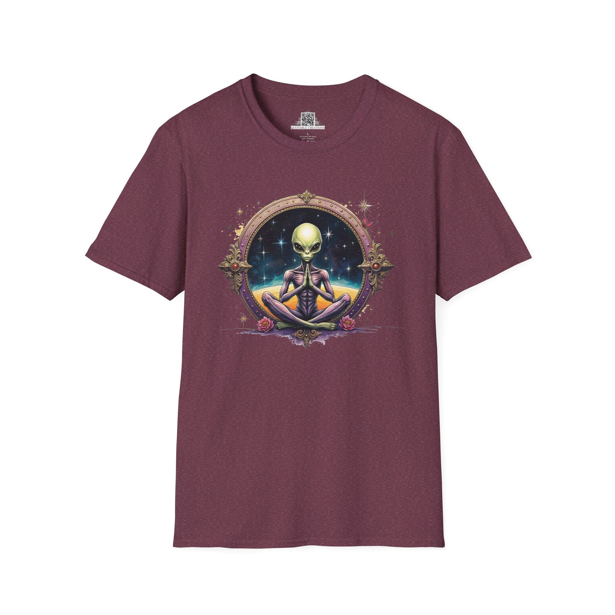 Printify T-Shirt S / Heather Maroon T-Shirt - The Truth is Out There… but So Are the Aliens! - Alien & Space