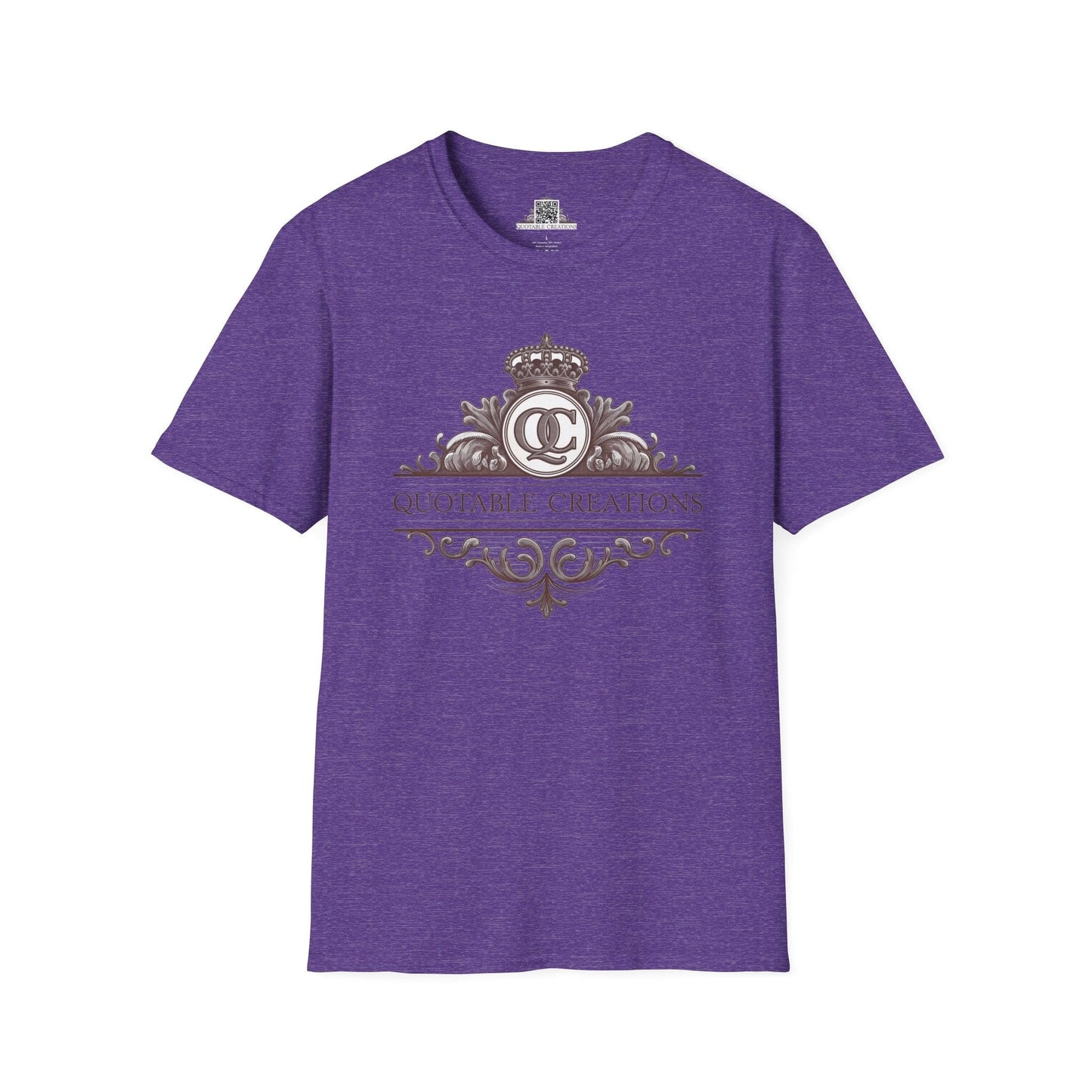 Printify T-Shirt S / Heather Purple Quotable Creations - T-Shirt